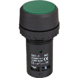 ΜΠΟΥΤΟΝ ΧΩΝΕΥΤΟ Φ22 1NO1NC ΠΡΑΣΙΝΟ MONOBLOCK CA35 XND (ΣΕΤ ΜΕ 10)