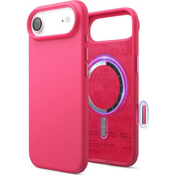 Θήκη iPhone Air Elago Magnetic Silicone Case Premium Σιλικόνης με MagSafe - Ice Red (ES17MSSC66AIR-IRED)