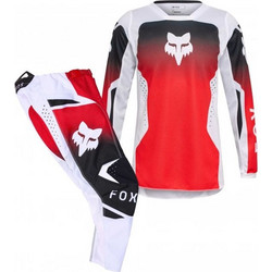 Στολη MX/ENDURO FOX 180 Shield RED (SET)