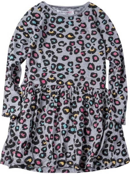 Minoti Παιδικό Φόρεμα Γκρι 8GTDRESS4