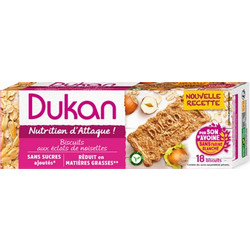Dukan Μπισκότα Βρώμης Με Φουντούκι 225gr