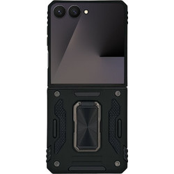 Sonique Ring Armor CamShield Θήκη Samsung Galaxy Z Flip 7 Black