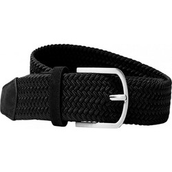 ζώνη πλεκτή SELECTED Braided Μαύρο