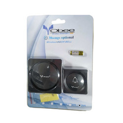 Ασύρματο κουδούνι πόρτας - VV6 - 113569 - Black - 0010311
