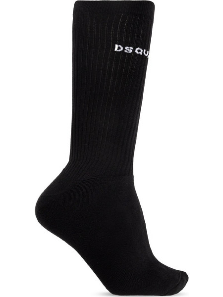 Dsquared2 Ανδρικές Κάλτσες Μαύρες DFV143300 001