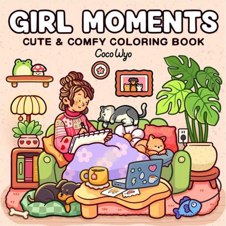 Colouring book Βιβλία χρωματισμού Κορίτσια 21x21εκ. 44 φύλλα