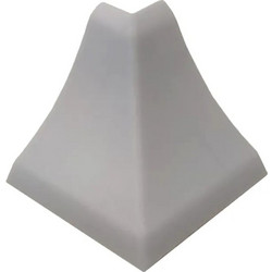 Γωνία Εξωτερική Αρμοκάλυπτρου Γκρι 4x2.5x4cm AlphaB2B