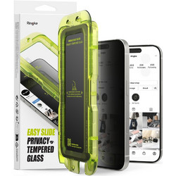 Ringke Easy Slide Privacy Tempered Glass 2-pack (iPhone 17)