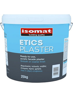 ISOMAT ETICS PLASTER FINE 1.5ΜΜ ΛΕΥΚΟ 25kg (039100125)
