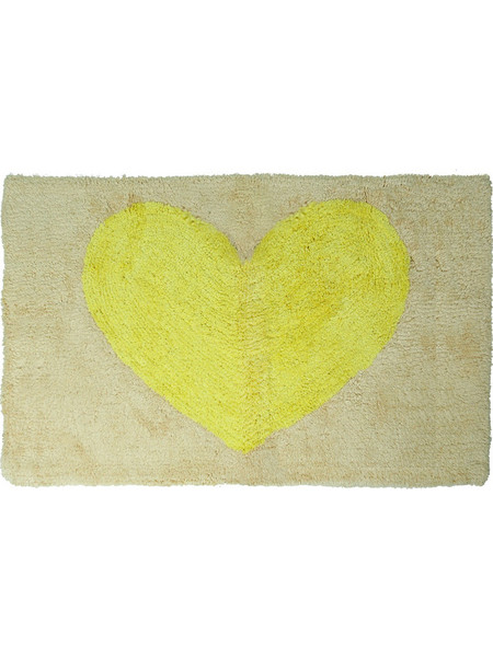Πατάκι Μπάνιου (50x80) San Lorentzo Heart Μπεζ