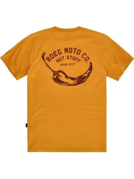 Roeg Μπλούζα κοντομάνικη Pepper t-shirt ochre