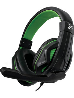 Fenner Cuffie Gaming Headset Over Ear Black Green