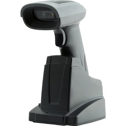 GTCODESTAR barcode scanner X-1901B με βάση, 1D & 2D, ενσύρματο & ασύρματο, Bluetooth, 2000mAh, μαύρο