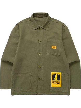 Service Works Canvas Chore Shirt Ανδρικό Πουκάμισο L/S Overshirt Olive