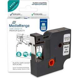 Ταινία Ετικετογράφου MediaRange 7m x 12mm - Λευκό