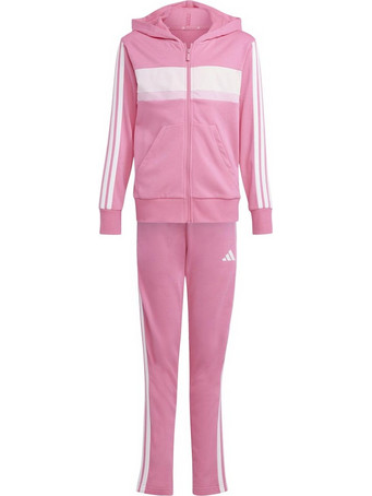Adidas Παιδικό Σετ Φόρμας Ροζ JI6037