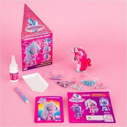 Σετ Διακόσμησης Μονόκερου με Κρύσταλλα - Crystalverse Kiki