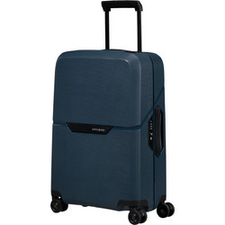 Samsonite Magnum Eco Βαλίτσα Καμπίνας 55x40x20cm με 4 Ρόδες Navy Μπλε
