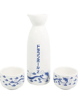 Dragon Ball Z - Blue Shenron Sake Set (Bottle, Cups)
