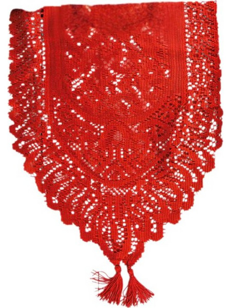 Τραβέρσα (40cm x 91cm) Κόκκινο