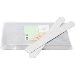 Αυτοκόλλητες λίμες μιας χρήσης 100 gritt 25τμχ Global Soft Base Straight Form