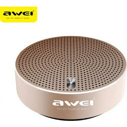 Awei Y-800 Ηχείο Bluetooth 3W Ροζ Χρυσό