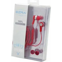 Ezra EP19 Handsfree In-Ear 3.5mm Red