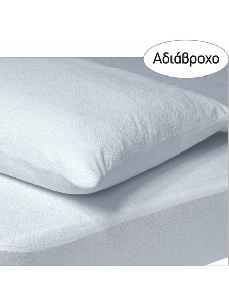 LINEA ΖΕΥΓΟΣ ΜΑΞΙΛΑΡΟΘΗΚΕΣ 50Χ70 ΑΔΙΑΒΡΟΧΕΣ WHITE