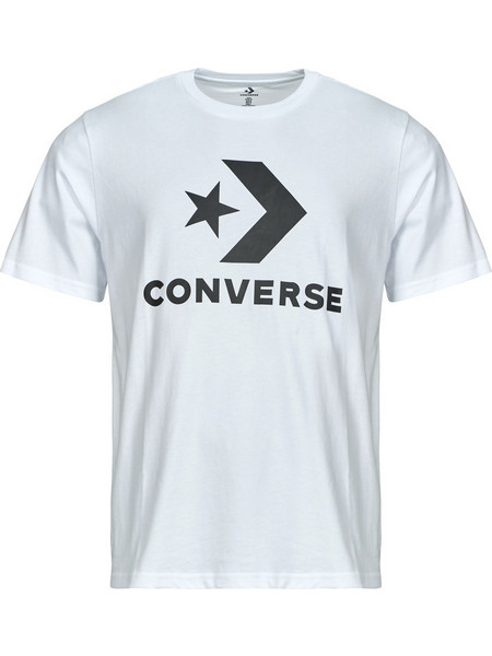 T-shirt με κοντά μανίκια Converse STANDARD FIT CENTER FRONT LARGE LOGO STAR CHEVRON TEE