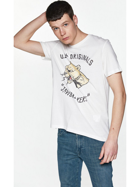 Celio T-shirt Geinter - OFF WHITE