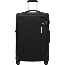 Samsonite Respark 143330-7416 Βαλίτσα Μεσαία 67x43x33cm με 4 Ρόδες Μαύρη