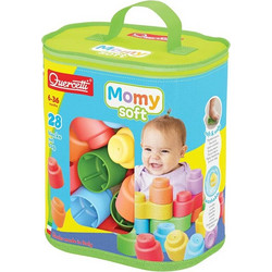 Μαλακά Τουβλάκια Κατασκευής Momy Soft 28τμχ - Quercetti (04146)