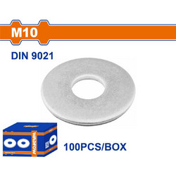 WADFOW ΡΟΔΕΛΑ ΓΑΛΒ. DIN9021 10mm 100TEM (WVWC514)