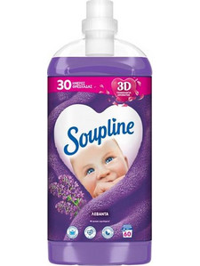 Soupline μαλακτικό ρούχων συμπυκνωμένο άρωμα λεβάντα 1260mL (60μεζ.)