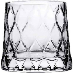 Pasabahce Σετ Ποτήρια Ουίσκι Γυάλινα Leafy 300ml 6τμχ PAS.420194