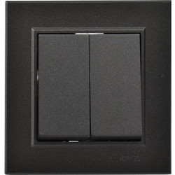 KAREA ΔΙΑΚΟΠΤΗΣ Α/R ΔΙΠΛ. ΜΑΥΡΟ ΜΑΤ MAKEL MAKEL - 2-M57054026