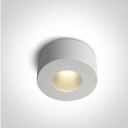 ΦΩΤΙΣΤΙΚΟ ΟΡΟΦΗΣ LED 7W WW 40o 230V DIMMABLE ΛΕΥΚΟ ONE LIGHT
