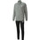 Puma Clean Ανδρικό Σετ Φόρμας Fleece με Λάστιχο Γκρι 585841-03