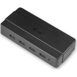 I-tec 8595611701573 USB Hub 3.0 USB-A με 4 Θύρες USB-A & Εξωτερική Παροχή Ρεύματος