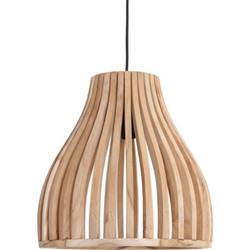 ows-0060395 Φωτιστικό Οροφής Nakma (29.5x30) από ξύλο teak Soulworks