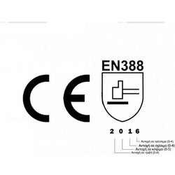 Γάντια Active Flex F8158CH L-9 Πολυεστέρα-Πολυουρεθανίου
