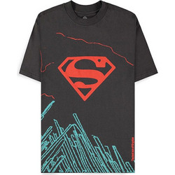 DC Comics T-Shirt Superman Dark Grey son of Krypton