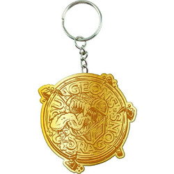 DUNGEONS & DRAGONS - Engraved Metal Keychain