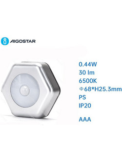 Φωτάκι Νυκτός Led με Αισθητήρα Κίνησης Aigostar 33888 - Aigostar