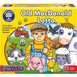 Orchard Toys Old Mc Donald Lotto Επιτραπέζιο Παιχνίδι για Παιδιά 2+ Ετών για 2-4 Παίκτες