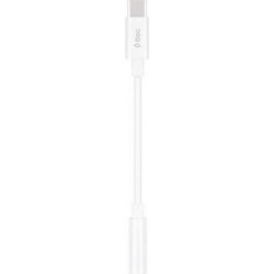 ttec USB-C - 3.5mm Aux Converter 11cm White (2AK04B) (TTEC2AK04B)