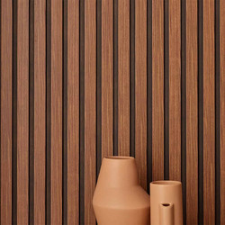 Estiatherm 3D Πάνελ τοίχου Linerio M-Line Mocca, 2650 x 122 x 12mm
