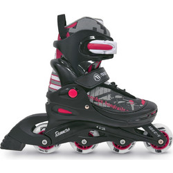 Ρυθμιζόμενα Πατίνια InlineSkate με Τροχούς PU & Ρουλεμάν ABEC-5 για Άνετη και Σταθερή Κύλιση - AMILA