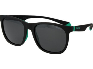 Polaroid Eyewear PLD2140/S 33OL/M9 Γυαλιά Ηλίου Τετράγωνα Κοκάλινα Μαύρα με Μαύρο Polarized Φακό