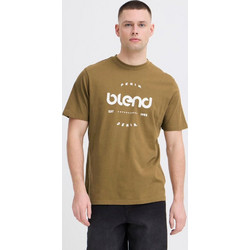 ΑΝΔΡΙΚΟ T-SHIRT ME ΤΥΠΩΜΑ ΣΤΟ ΣΤΗΘΟΣ ΒLEND 20720354 BUTTERNUT